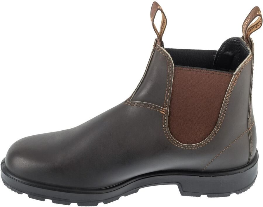 Blundstone 500 Stout Bruin Leren Zwarte Enkellaarsjes Fashion Wear Volwassen - Foto 9