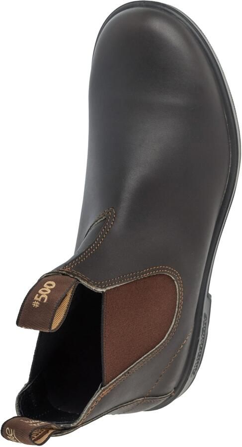 Blundstone 500 Stout Bruin Leren Zwarte Enkellaarsjes Fashion Wear Volwassen - Foto 11