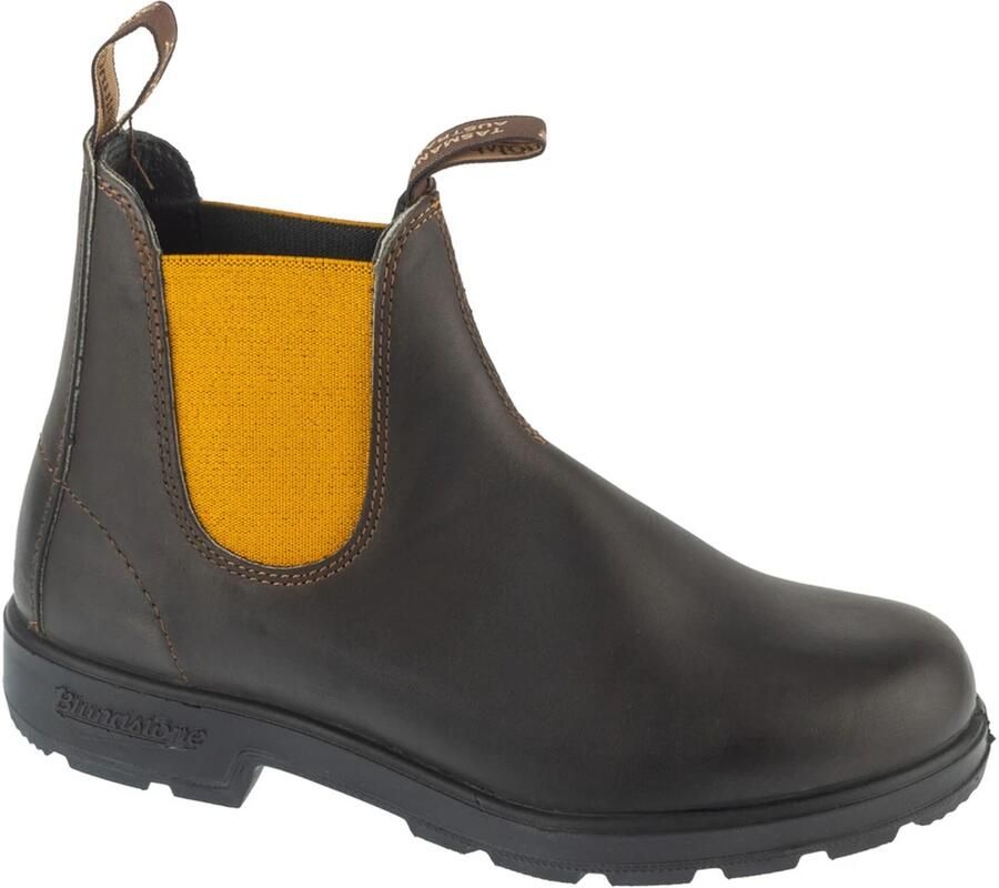 Blundstone Donkerbruine Chelsea Boots Stijlvol en Duurzaam Bruin Unisex