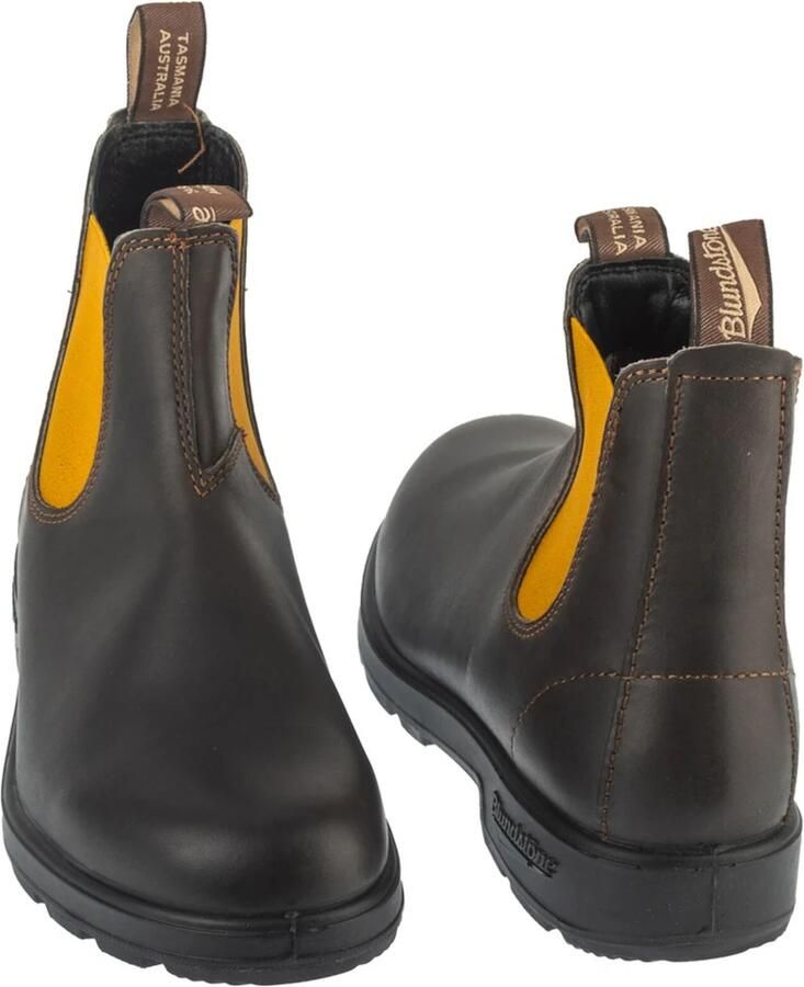 Blundstone Donkerbruine Chelsea Boots Stijlvol en Duurzaam Bruin Unisex - Foto 6