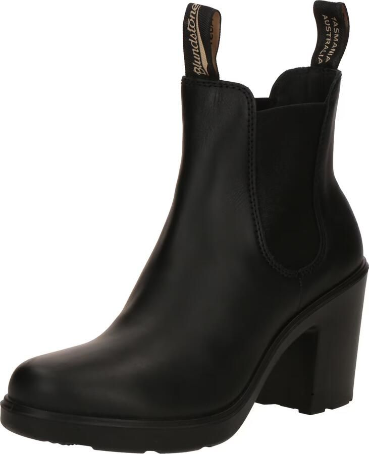 Blundstone Boots Black Water-Repellent Leather Ankle Boots With Log in zwart - Foto 4