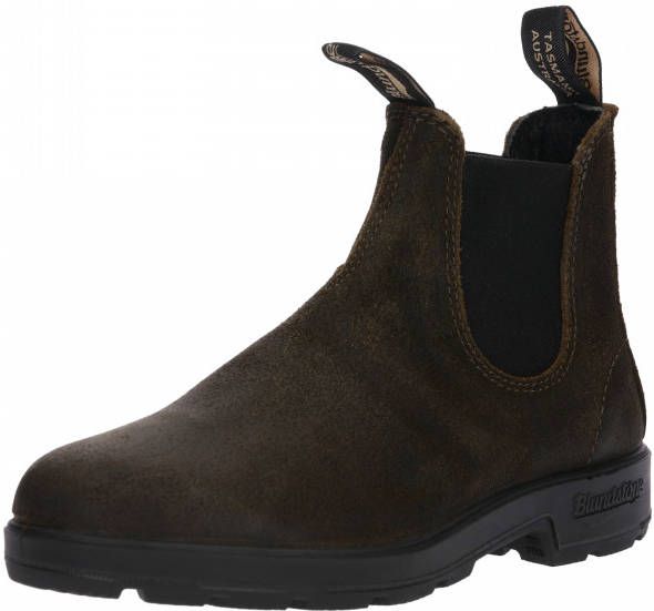 Blundstone Chelsea Laarzen Loop in Stijl met Dark Olive Breast Beatle El Side Boot Input Crust Groen Unisex - Foto 11