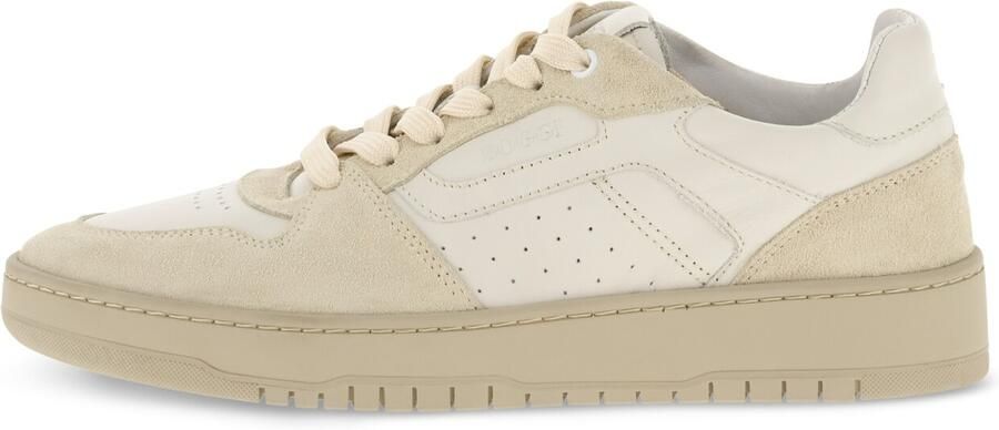 Boggi Milano Sneakers laag beige wit