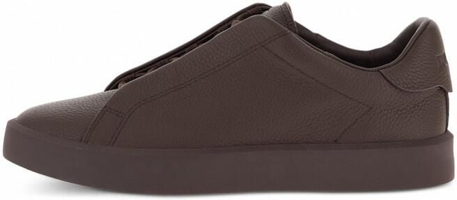 Boggi Milano Sneakers laag donkerbruin