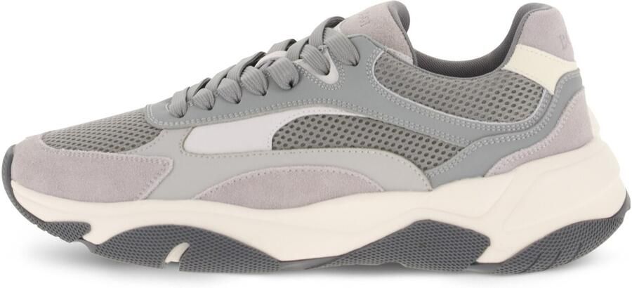 Boggi Milano Sneakers laag grijs offwhite