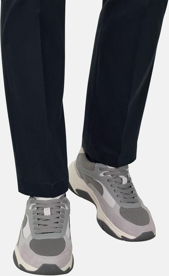 Boggi Milano Sneakers laag grijs offwhite - Foto 4