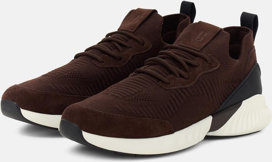 Boggi Milano Sneakers laag 'Willow' donkerbruin zwart - Foto 2