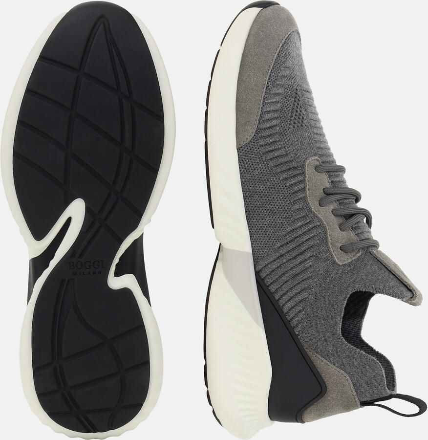 Boggi Milano Sneakers laag 'Willow' grijs zwart - Foto 2