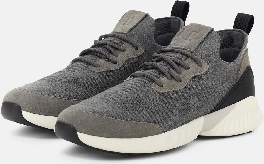 Boggi Milano Sneakers laag 'Willow' grijs zwart - Foto 4