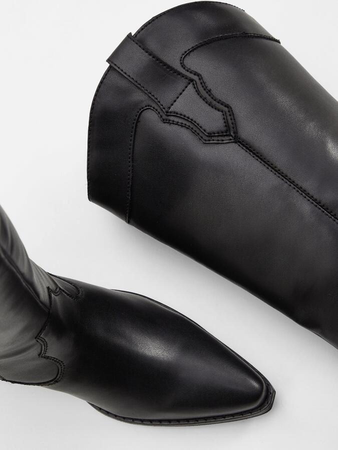 Bonprix Cowboylaarzen zwart - Foto 4