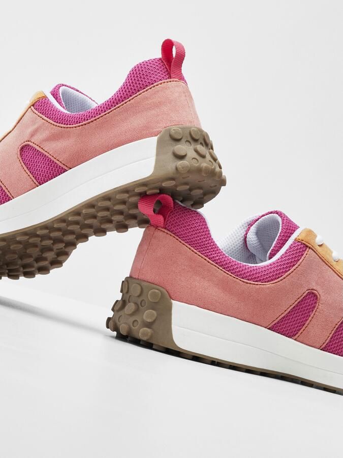 Bonprix Sneakers laag abrikoos rosa - Foto 5