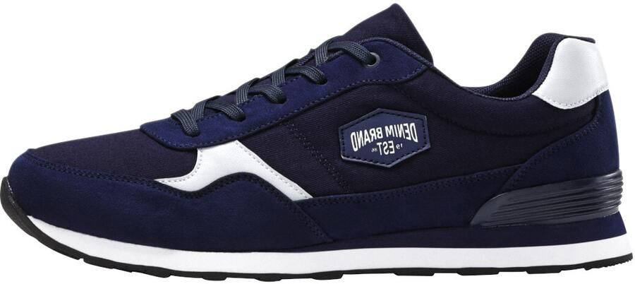 Bonprix Sneakers laag nachtblauw enziaan wit