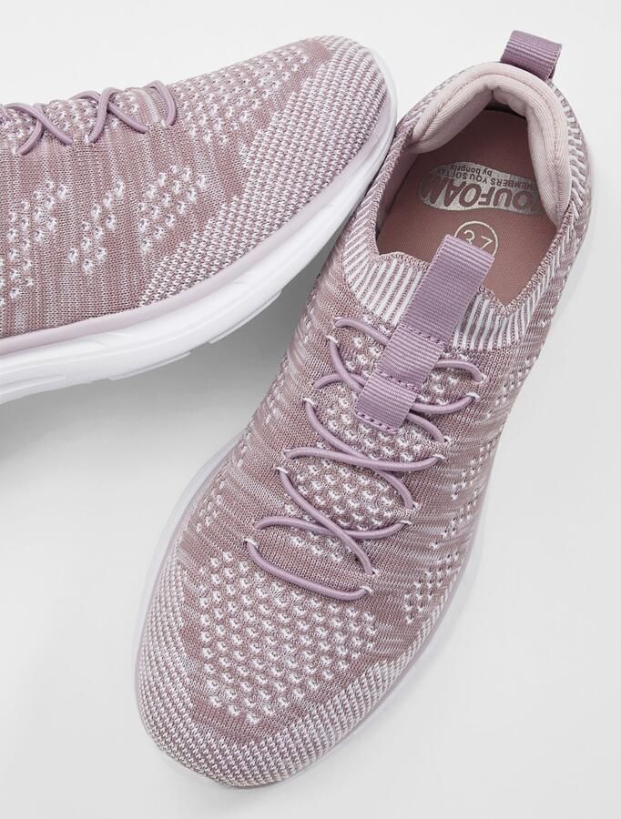 Bonprix Sneakers laag taupe wit - Foto 4