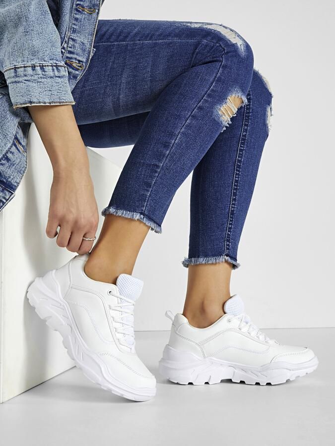 Bonprix Sneakers laag wit - Foto 5