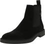 BOSS Chelsea Boots Heren Calev 1 Maat: 46 Materiaal: Suède Kleur: Zwart - Thumbnail 3