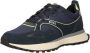 BOSS Lage Sneakers Heren Kai Runn Maat: 44 Materiaal: Leer Kleur: Blauw - Thumbnail 6