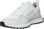 BOSS Lage Sneakers Heren Jonah_runn Maat: 41 Materiaal: Textiel Kleur: Wit - Thumbnail 2