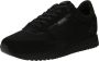 Boss Black Zwarte Leren Sneakers Ronde Neus Logo Black Heren - Thumbnail 4