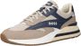 Boss Sneakers van leermix met labeldetails model 'Kurt' - Thumbnail 4