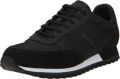 BOSS Lage Sneakers Heren Parkour-l Runn Leer Zwart - Zwart