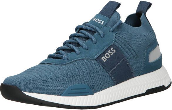 Hugo Boss Heren Marine Titanium Runn W22 Schoenen Blauw Heren - Foto 5