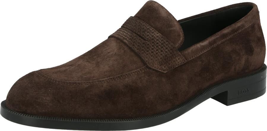 Boss loafers van echt leer model 'TAYIL'
