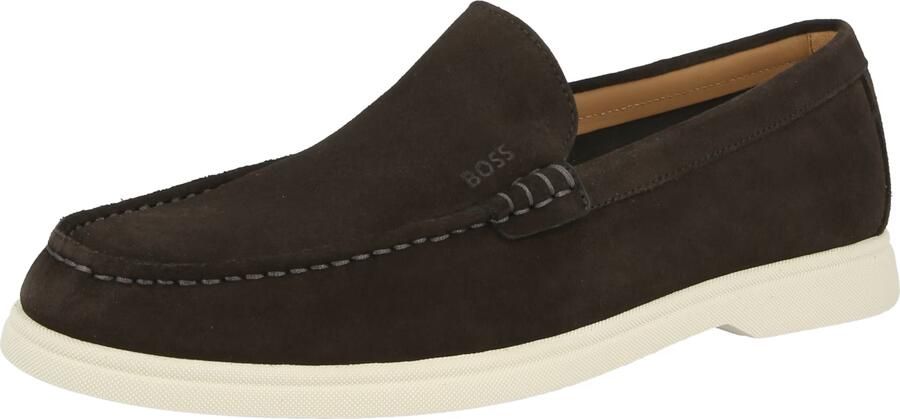 BOSS Heren Loafer Bruin 50543083 202 Sienne Loaf Sd N - Foto 7