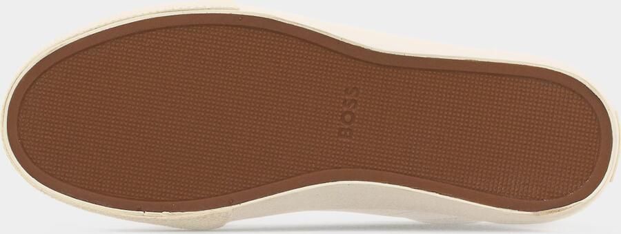BOSS Sneakers laag 'Aiden Tenn' beige donkerbeige zwart wit - Foto 7