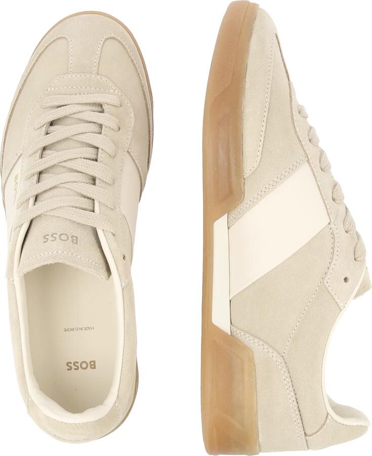 Boss low top sneakers van echt rundleer model 'BRENTA_TENN' - Foto 2