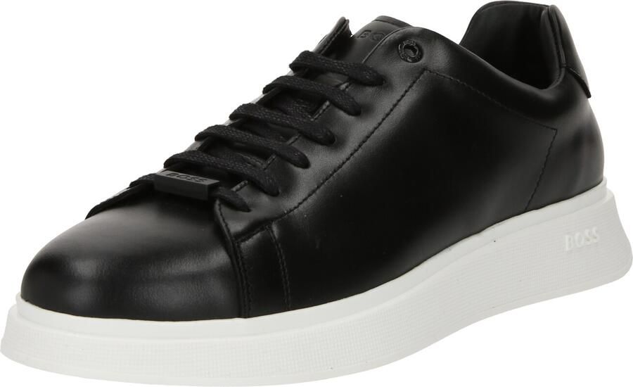 Hugo Boss Zwarte Sneakers met Logo Black Heren - Foto 8
