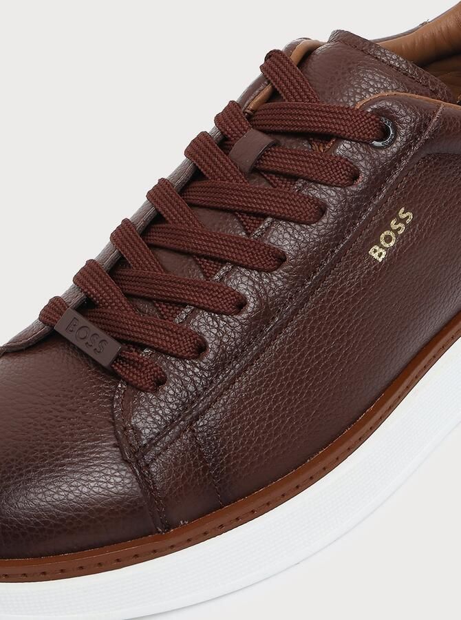BOSS Sneakers laag 'Bulton Runn' chocoladebruin - Foto 3