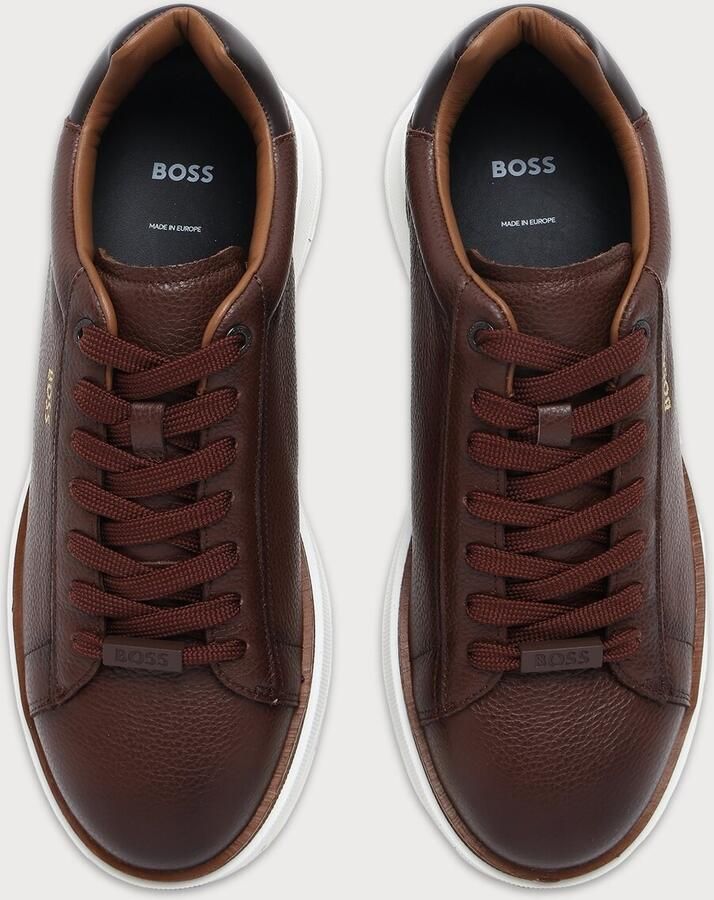 BOSS Sneakers laag 'Bulton Runn' chocoladebruin - Foto 2