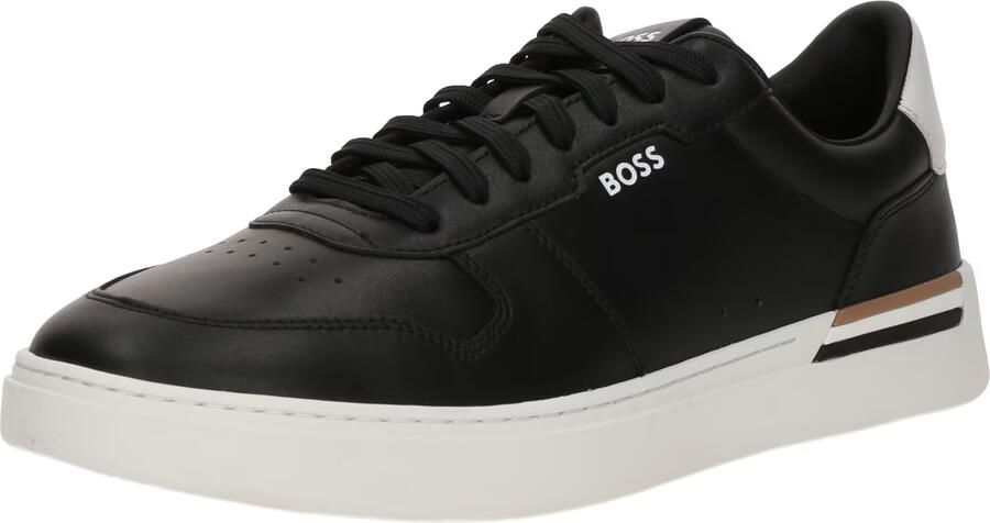 Boss Leren sneakers met labelprint model 'Clint' - Foto 3