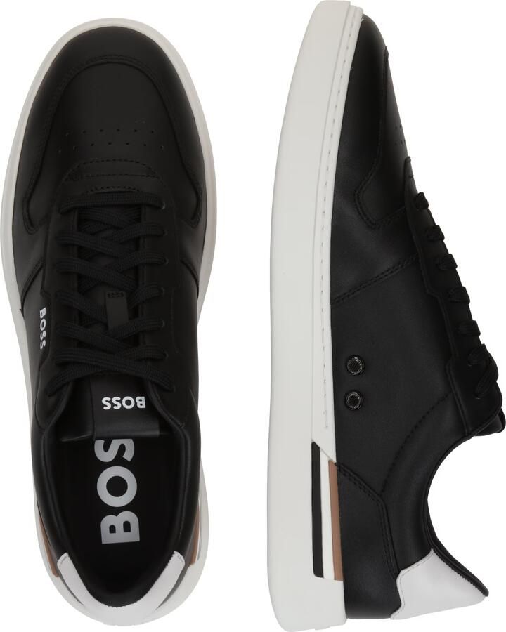 Boss Leren sneakers met labelprint model 'Clint' - Foto 2