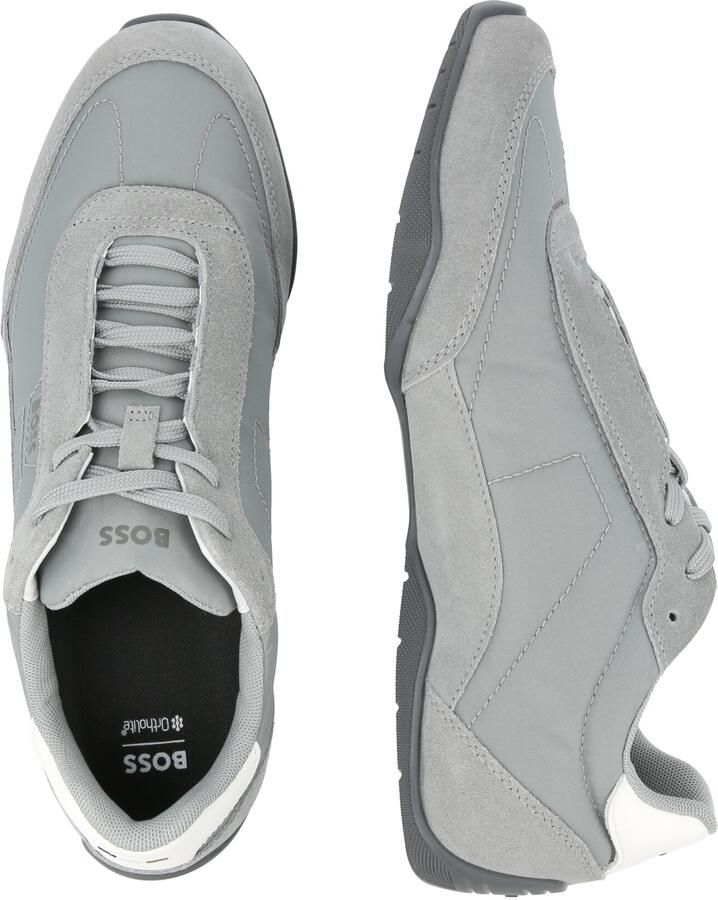 BOSS Heren Sneakers Grijs 50563894 060 Jaylen Lowp Sdnylt - Foto 3