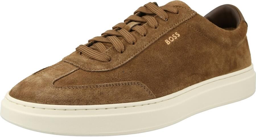 BOSS Sneakers laag 'Kieran' donkerbeige