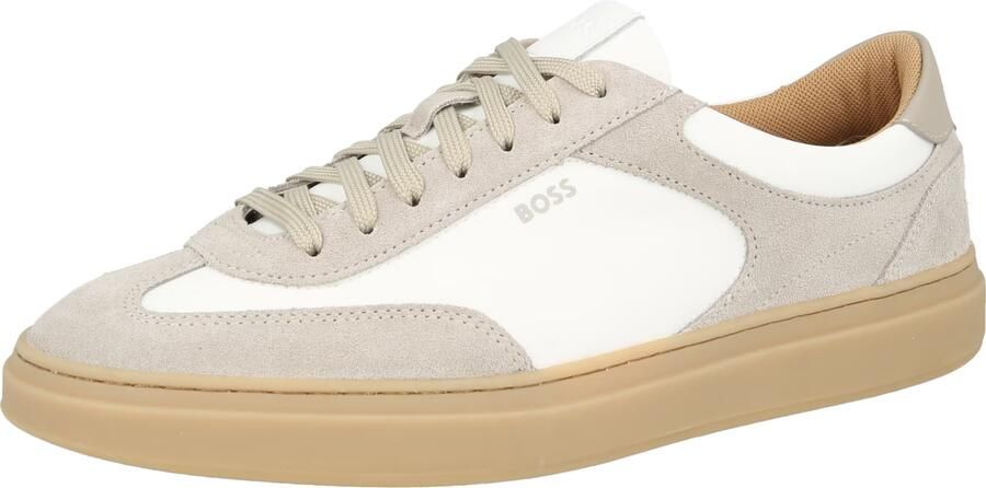 Boss Low-top-sneakers van echt rundleer Model 'KIERAN_TENN' - Foto 2