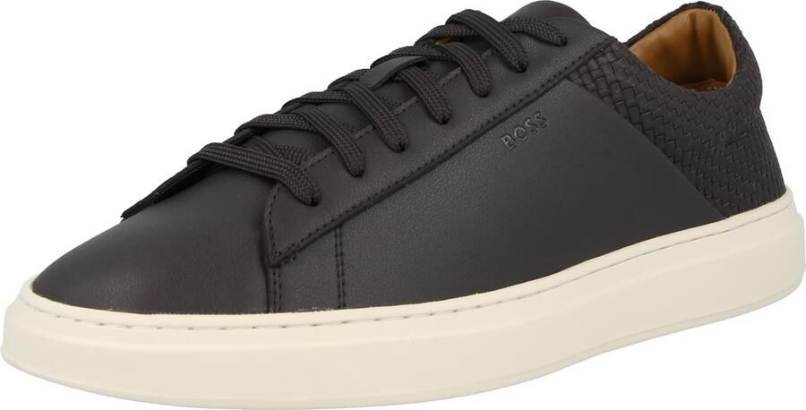 Boss Low-top-sneakers van leermix Model 'KIERANN_TENN_IWVPU'