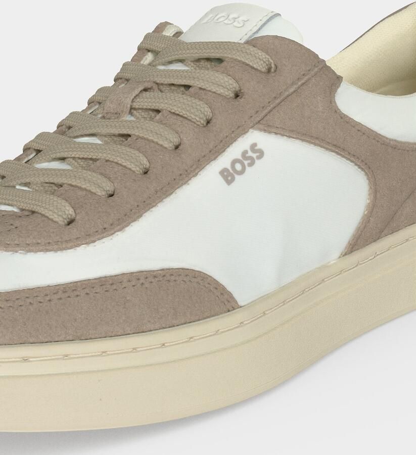 Boss Sneakers van echt leer met labelopschrift - Foto 9