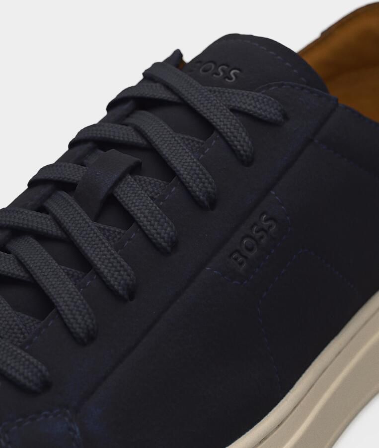 Boss Low top sneakers van puur rundleernubuck Model 'Kieran_Tenn_wcsd' - Foto 2
