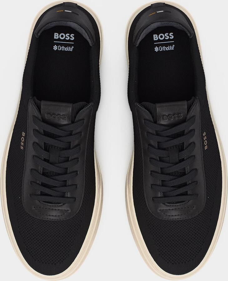 Boss low top sneakers met echt leer-garnering model 'KIERAN' - Foto 6