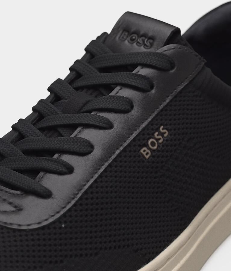 Boss low top sneakers met echt leer-garnering model 'KIERAN' - Foto 5