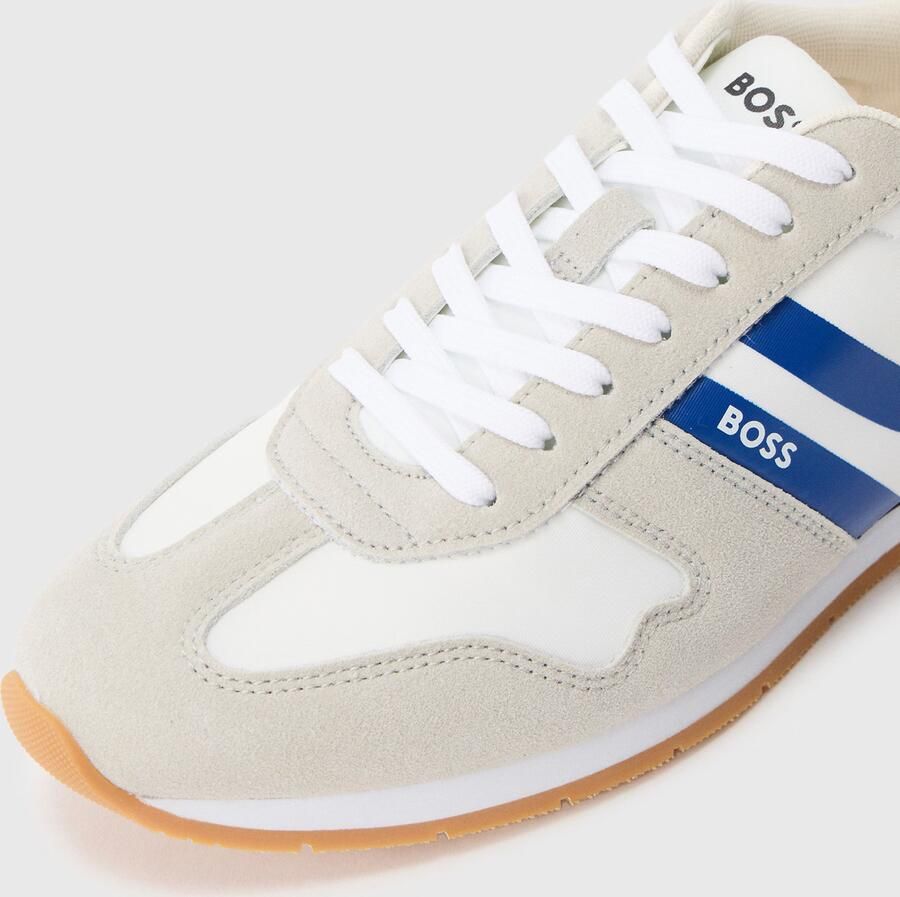 BOSS Sneakers laag 'Levon' taupe blauw wit - Foto 5