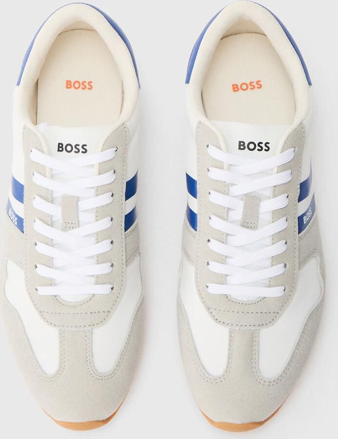 BOSS Sneakers laag 'Levon' taupe blauw wit - Foto 6