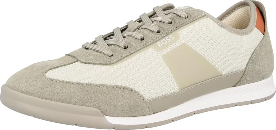 Hugo Boss Heren Sneakers Bruin 50563824 288 Nitan Lowp Txmx - Foto 5