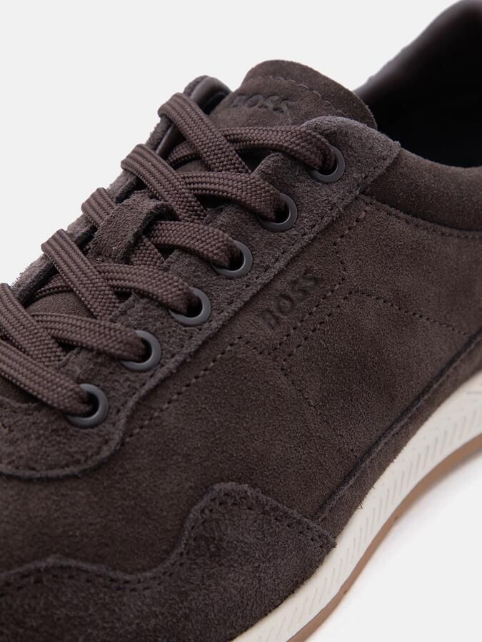 BOSS Sneakers laag 'Nitan' donkerbruin - Foto 4