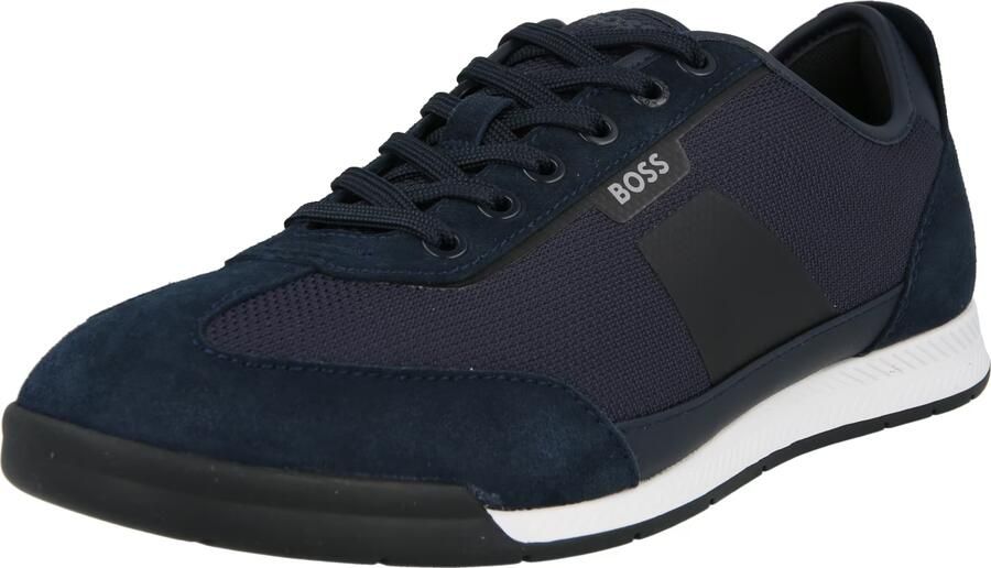 Boss low top sneakers met leer model 'Nitan' - Foto 3