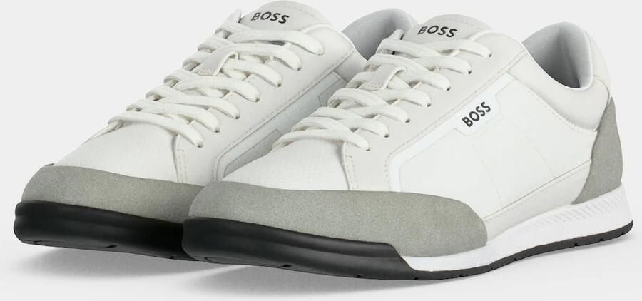 BOSS Sneakers laag 'Nitan' stone grey wit - Foto 5