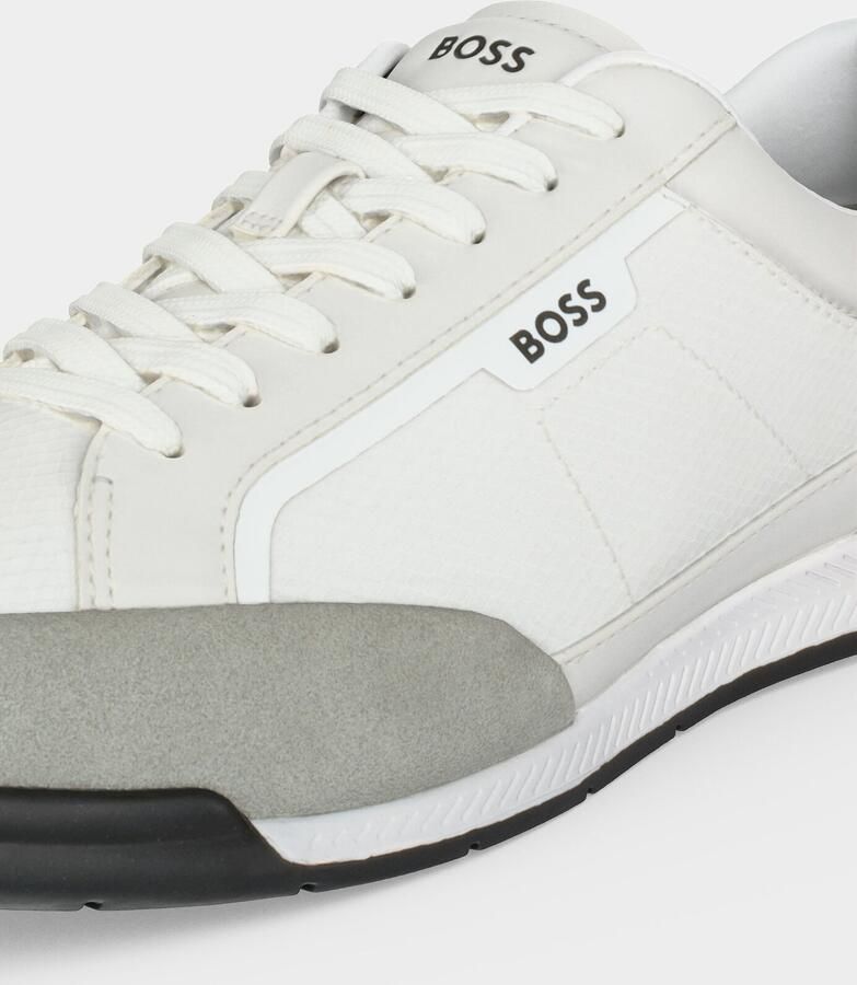 BOSS Sneakers laag 'Nitan' stone grey wit - Foto 2