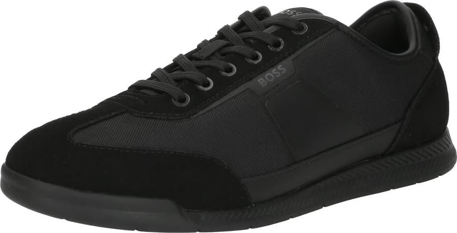 Boss Lage sneakers met applicaties in suèdelook model 'NITAN_LOWP_NYMITH' - Foto 4